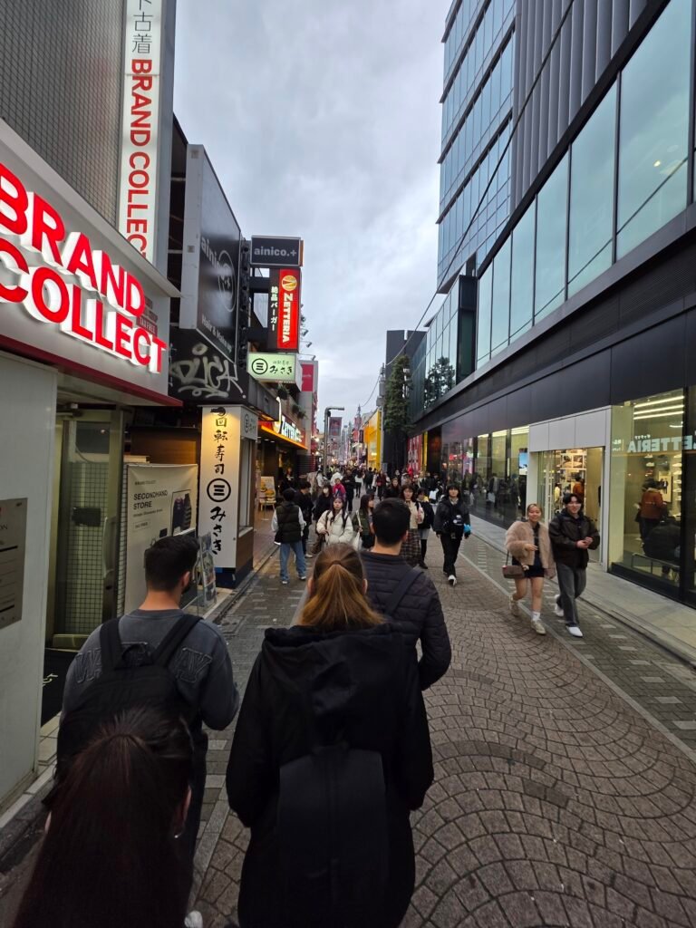 paseando por takeshita street
